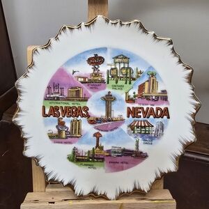 Las Vegas Souvenir Decorative Plate